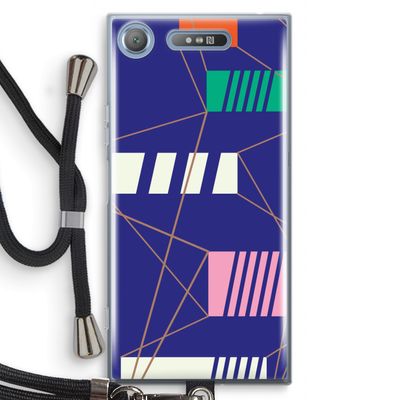 Gestalte 5: Sony Xperia XZ1 Transparant Hoesje met koord