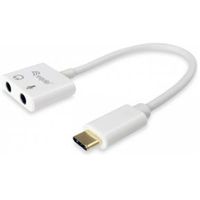 Equip 133460 audio kabel 2 x 3.5mm USB Wit