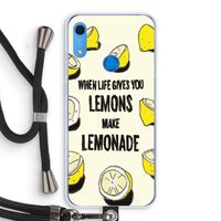 Lemonade: Huawei Y6s Transparant Hoesje met koord