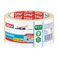 Afplaktape tesa economy 50mmx25m beige