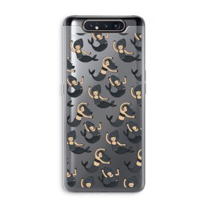 Zeemeermin: Samsung Galaxy A80 Transparant Hoesje