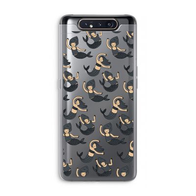 Zeemeermin: Samsung Galaxy A80 Transparant Hoesje