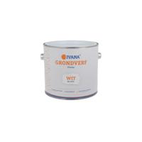 Ivana 57298 synthetische Grondverf wit - 2,5 liter