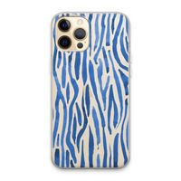 Blauwe nerven: iPhone 13 Pro Max Transparant Hoesje