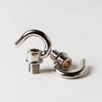 Haak zilver voor plafondkap en fittingen M10 voor plafondkappen en fittingen Haak zilver voor plafondkap en fittingen M10 voor plafondkappen en fittingen