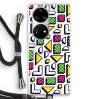 8-bit N°4: Huawei P50 Pro Transparant Hoesje met koord