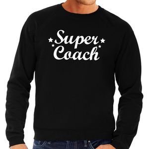 Super coach cadeau sweater zwart voor heren 2XL  -