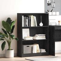 Boekenkast Zwart eiken 80 x 24 x 109 cm Spaanplaat