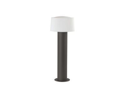 Sokkellamp Muffin donkergrijs met witte kap 74434-74429 Spaans Design Faro