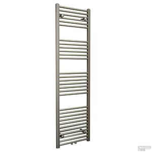 Radiator Sanicare Snode Met Wifi 172 x 45 cm Inox-Look Met Thermostaat Zwart