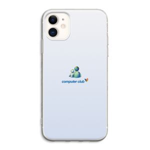 MSN: iPhone 11 Transparant Hoesje