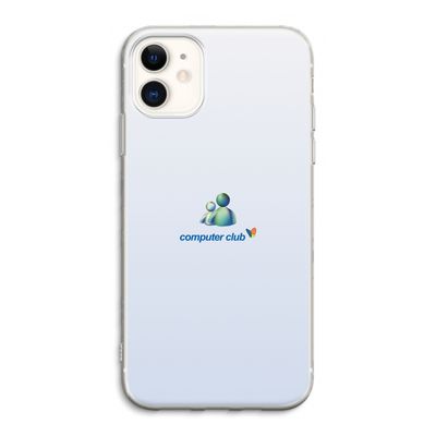 MSN: iPhone 11 Transparant Hoesje