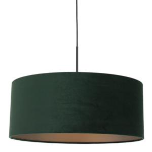 Steinhauer Hanglamp Sparkled 50cm met groen velourse kap 8156ZW