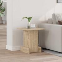 Bijzettafel Sonoma Eiken 35,5 x 35 x 40 cm Bewerkt hout
