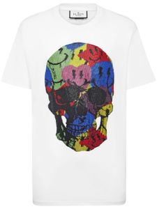 Philipp Plein t-shirt Smile en coton - Blanc