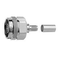 Telegärtner 100023916 100023916 N-connector Stekker, recht 50 Ω 1 stuk(s)