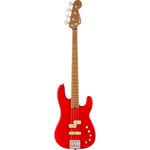 Charvel Pro-Mod San Dimas® Bass PJ IV MAH Satin Ferrari Red
