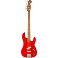 Charvel Pro-Mod San Dimas® Bass PJ IV MAH Satin Ferrari Red - thumbnail