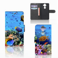 Nokia 8 Sirocco | Nokia 9 Telefoonhoesje met Pasjes Vissen - thumbnail