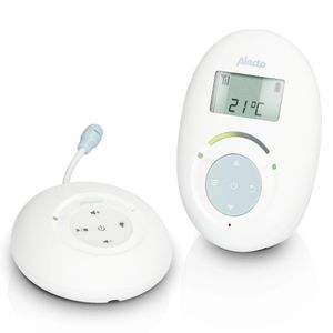 Alecto DBX120 FULL ECO DECT BABYFOON MET DISPLAY Babyfoon Wit