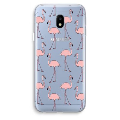Anything Flamingoes: Samsung Galaxy J3 (2017) Transparant Hoesje