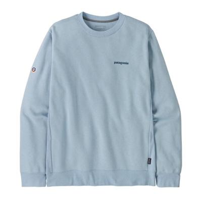 Patagonia Fitz Roy Icon Uprisal Crew Trui Fleck Blue L