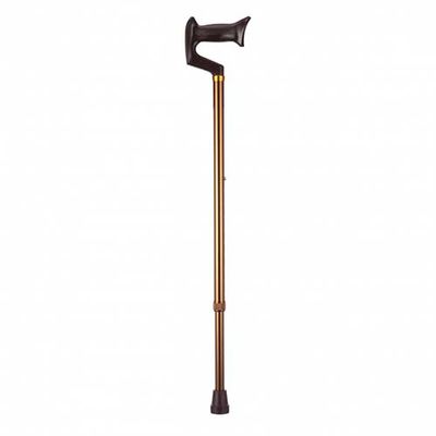 Wandelstok aluminium brons