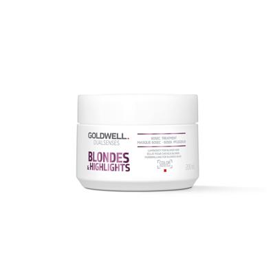 Goldwell Dualsenses Blondes & Highlights 60sec Treatment Masker 200ml | Voor Blond Haar
