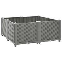 VidaXL Plantenbak verhoogd 80x80x38 cm polypropyleen