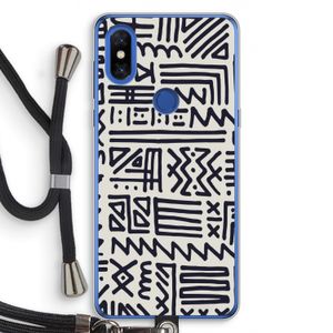 Marrakech print: Xiaomi Mi Mix 3 Transparant Hoesje met koord