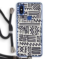 Marrakech print: Xiaomi Mi Mix 3 Transparant Hoesje met koord