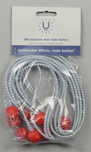 U-rope Zeilbinder 60 Cm, Rode Ballen (4) Default