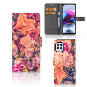 Motorola Moto G100 Hoesje Bosje Bloemen