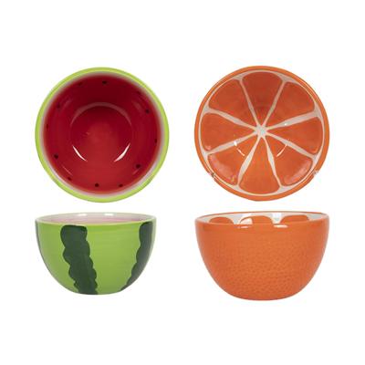 Schaaltje meloen of sinaasappel 13x7,5cm