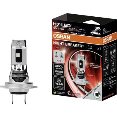 Osram Automotive 64210DWNBSP-1HB LED-lamp Night Breaker LED H7 16 W 12 V
