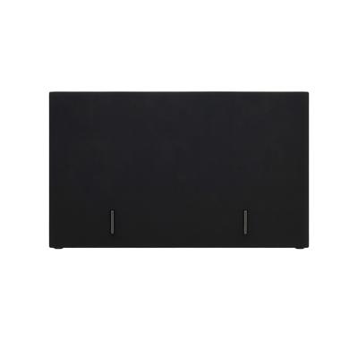OP=OP Hoofdbord Basic Suede Zwart 180 x 100