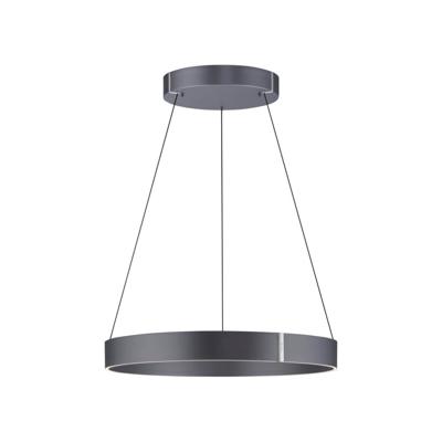 Paul Neuhaus Ronde hanglampPure E-Clipse grijs Ø 70cm - 2561-15