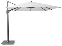 Challenger T2 350x260 cm wit zweefparasol zonwering - Platinum