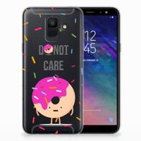 Samsung Galaxy A6 (2018) | Siliconen Case | Donut Roze
