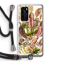 Haeckel Nepenthaceae: Huawei P40 Transparant Hoesje met koord