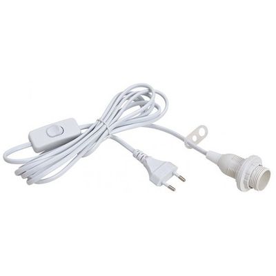 Kerststerren verlichting lichtkabels wit E14 fitting 3 meter