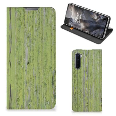 OnePlus Nord Book | Wallet Case | Green Wood