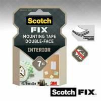 Dubbelzijdig plakband Scotch 19 mm x 1,5 m Wit