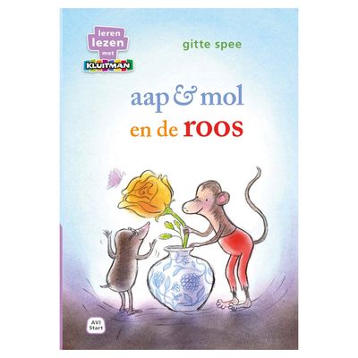 Uitgeverij Kluitman Aap & mol en de roos - avi start