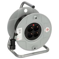 Brennenstuhl 1099150001 Kabelhaspel 25.00 m Zwart Randaarde stekker