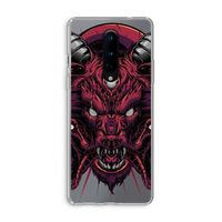 Hell Hound and Serpents: OnePlus 8 Transparant Hoesje