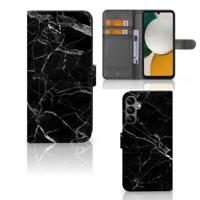 Samsung Galaxy A34 | Bookcase | Marmer Zwart - Origineel Cadeau Vader
