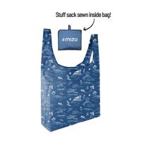 Mizu Reusable Bag Hawaii Schoudertas Ocean Blue Mizu Reusable Bag Hawaii Schoudertas Ocean Blue