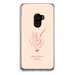 Where flowers bloom: Xiaomi Mi Mix 2 Transparant Hoesje