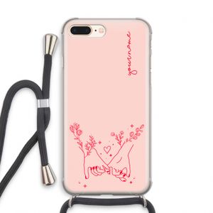 Best Friends: iPhone 7 PLUS Transparant Hoesje met koord